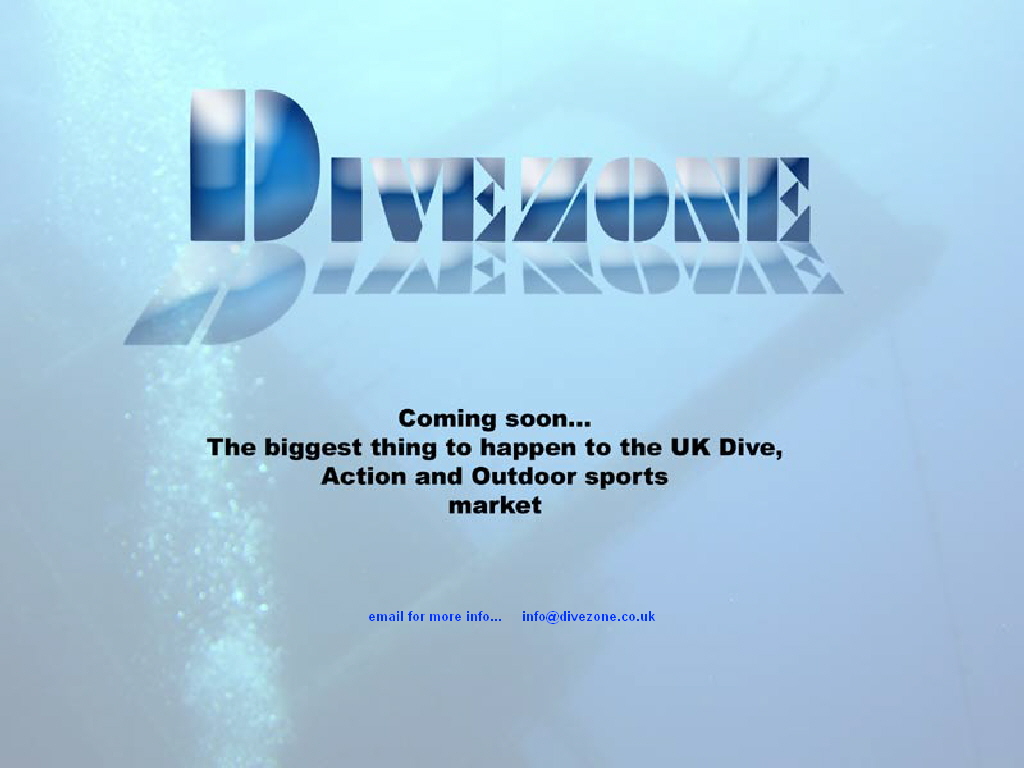 email for more info...     info@divezone.co.uk